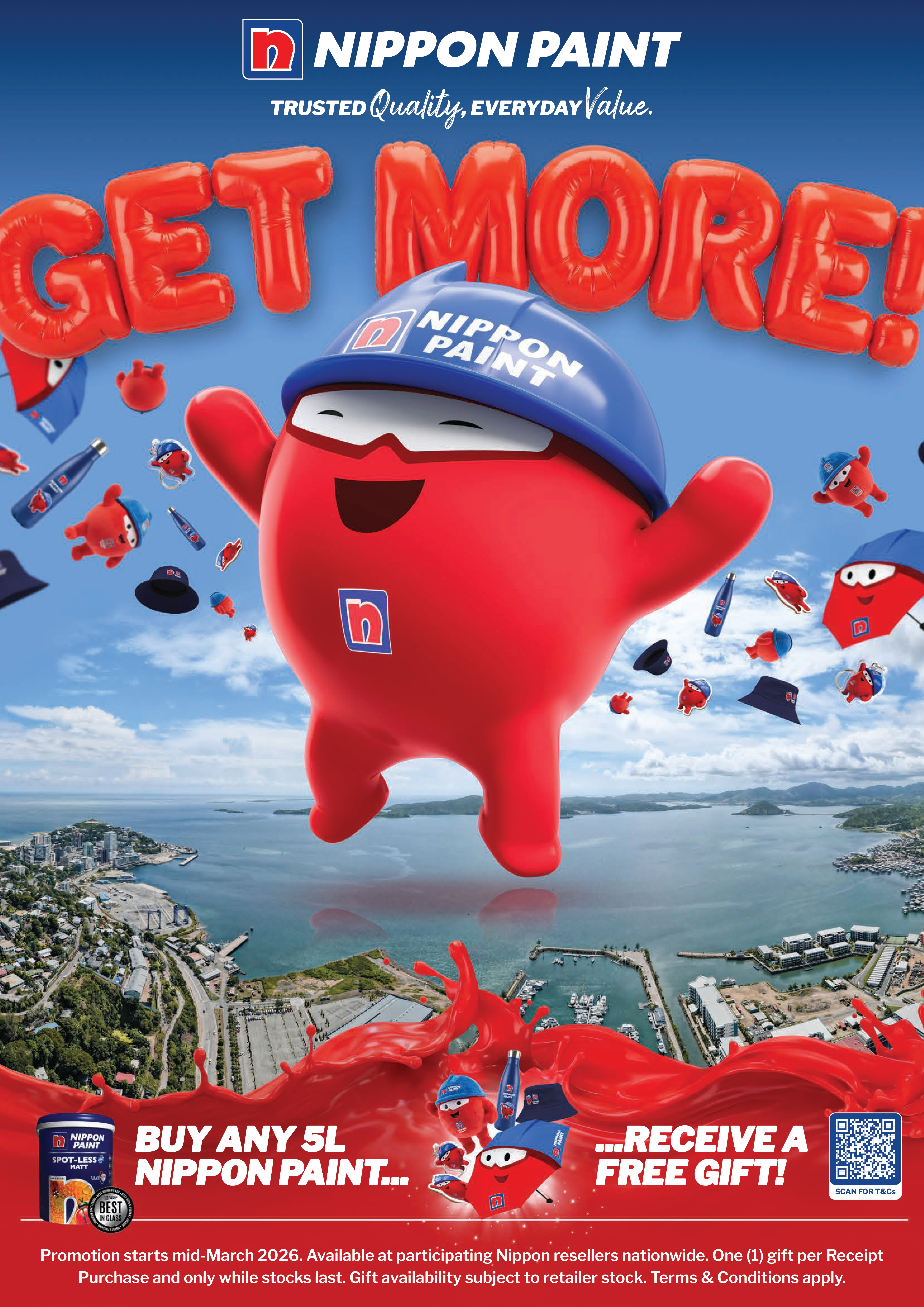 DUX026 NIPPON Get More Promo A2 Poster 190226 V1