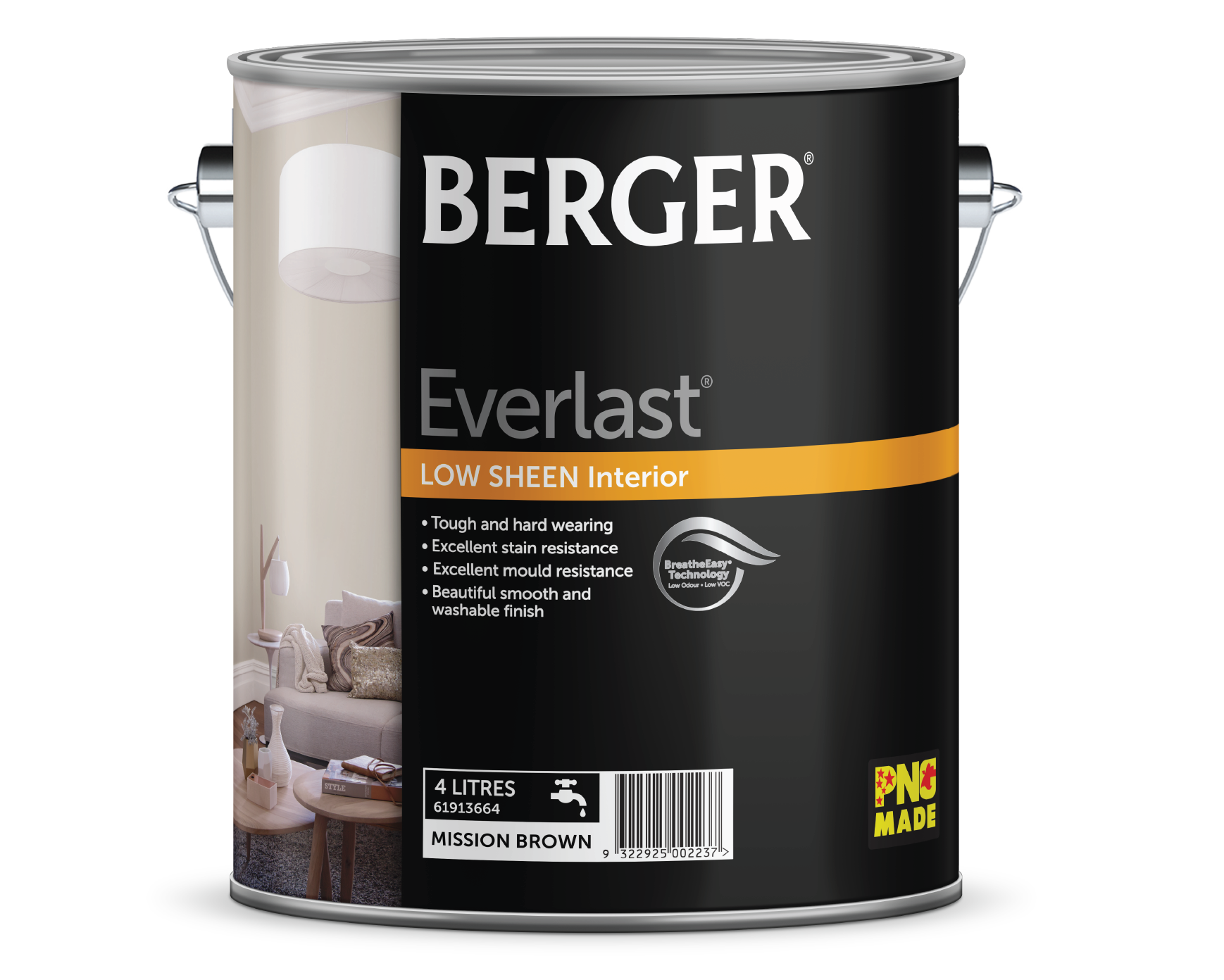 Everlast Low Sheen Mission Brown